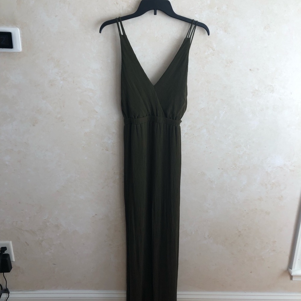 Lulu’s Lost In Paradise Olive Green Maxi
